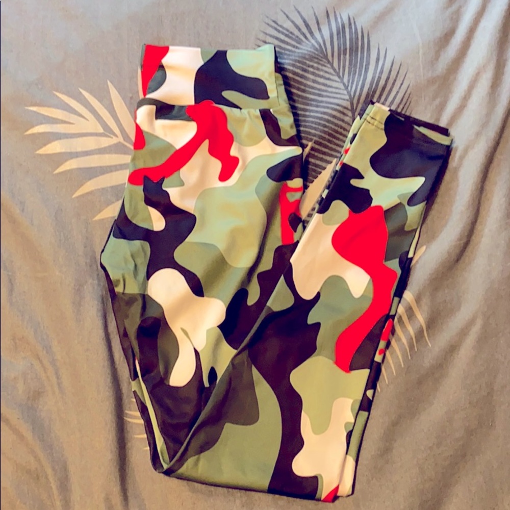 Camo print Leggings